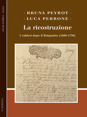 cover image of La ricostruzione